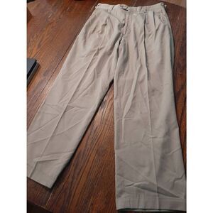 Mens 33x30 David Leadbetter Golf Apparel by Joseph A Banks Khaki Tan Pants